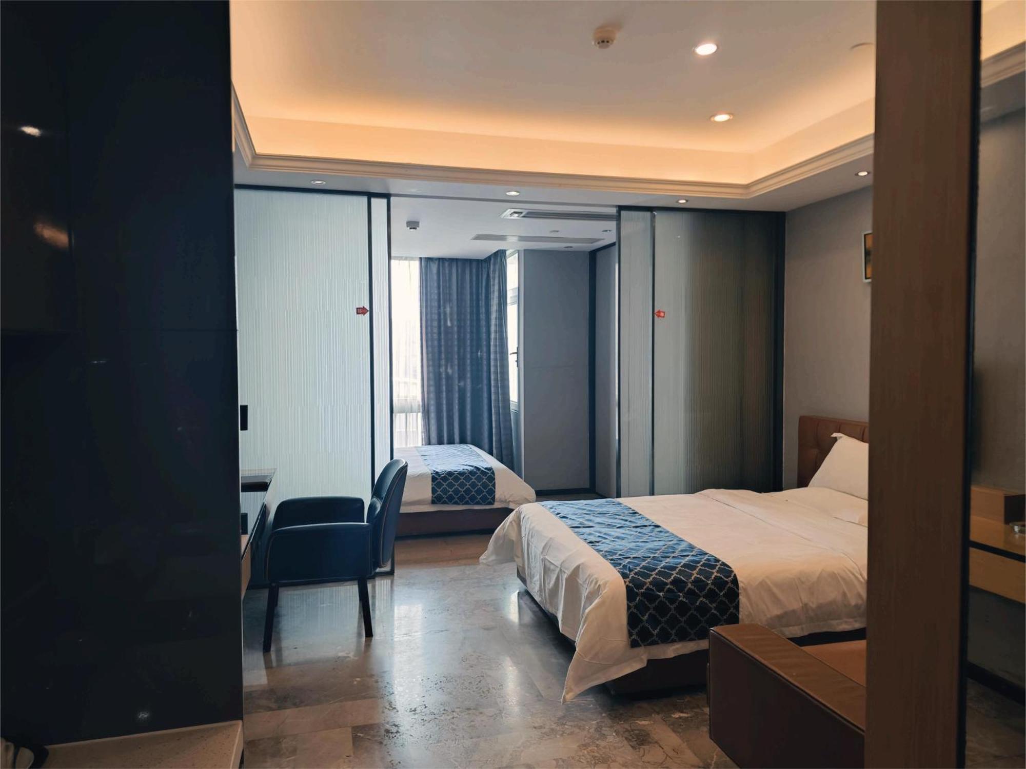 Green Lemon Tree International Apartment - Beijing Road Jiedeng Metropolis Branch Guangzhou Exteriör bild