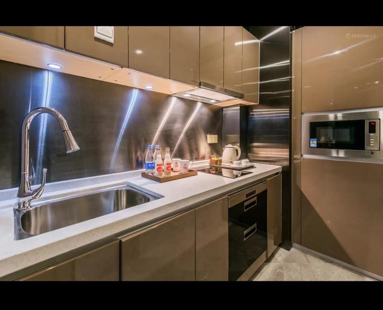 Green Lemon Tree International Apartment - Beijing Road Jiedeng Metropolis Branch Guangzhou Exteriör bild